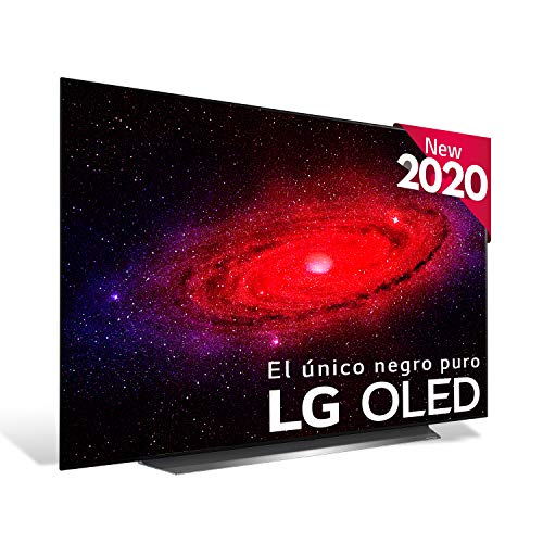 LG OLED OLED65CX6LA - Smart TV 4K UHD 65 pulgadas (164 cm), Inteligencia Artificial, 100% HDR, Dolby ATMOS, HDMI 2.1, USB 2.0, Bluetooth 5.0, WiFi