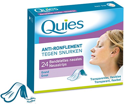 24 bandelettes nasales anti-ronflement - petit / moyen