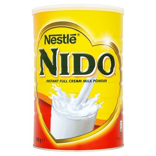Nido - Completa leche en polvo, sustituto para la leche fresca en cafés y tés (lata de 1,8 kg)