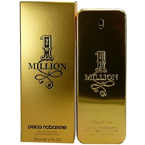 One Million Perfume Hombre de Paco Rabanne – 200 ml Eau de Toilette Spray