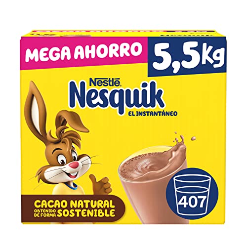NESTLÉ NESQUIK Instantáneo Cacao Soluble 5.5kg Estuche