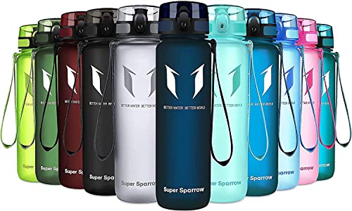 Super Sparrow Botella de Agua Deportiva - 500ml - Sin BPA