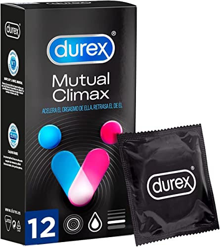Durex Preservativos Climax Mutuo con Efecto Retardante - 12 Condones
