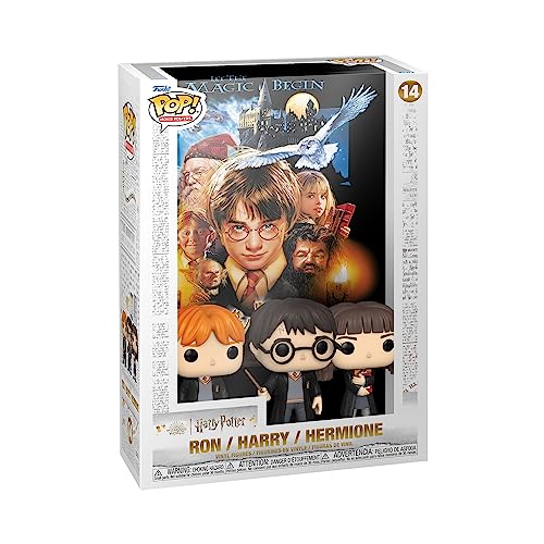Funko Pop! Movie Poster: Harry Potter - Sorcerer's Scocerers Stone - Figura de Vinilo Coleccionable - Idea de Regalo- Mercancia Oficial - Juguetes para Niños y Adultos - Muñeco para Coleccionistas