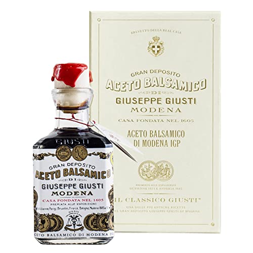 Historical Collection - Balsamic Vinegar of Modena IGP - 2 Gold Medals'The Classic' - Cubic with carton - 250 ml