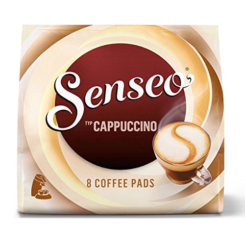 Senseo Cappuccino, Nuevo Diseño, Nueva Receta, 8 Monodosis