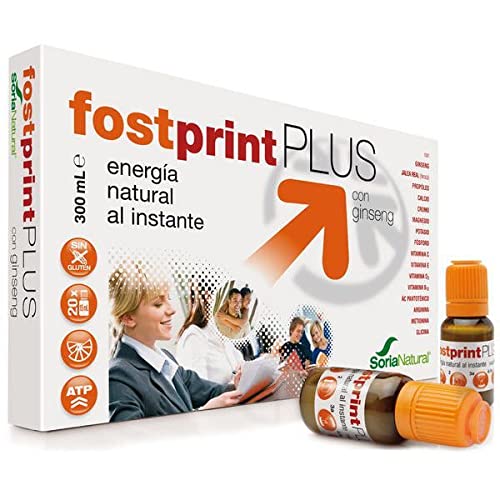 Soria Natural Fostprint Complemento Energético con Ginseng - 300 ml