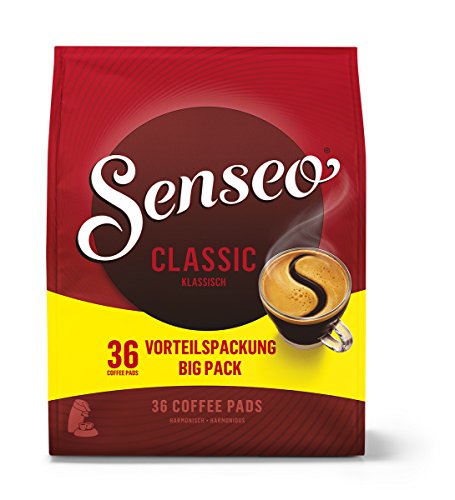 Senseo Classic Pods, 360 Coffee Pods, Paquete de 10, 10 x 36 cápsulas