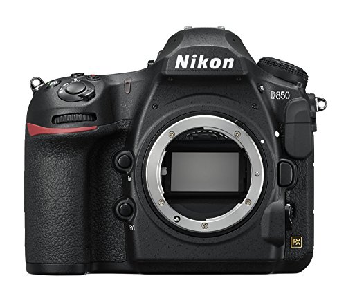 Nikon D850 - Cámara réflex Profesional de 45,4 MP, Sensor CMOS FX, películas 4K/UHD Full Frame, EXPEED 5, Color Negro [Tarjeta Nital: 4 años de garantía]