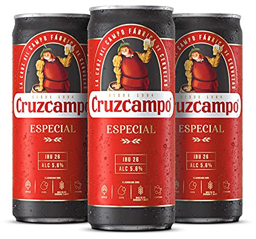 Cruzcampo Especial cerveza pack 24 latas 33cl - 7920 ml