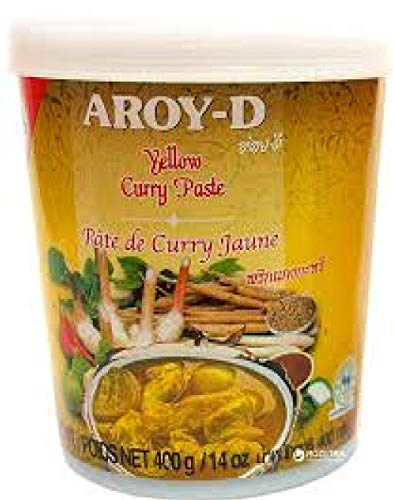 Pasta de Curry Amarillo Tailandesa Aroy-D