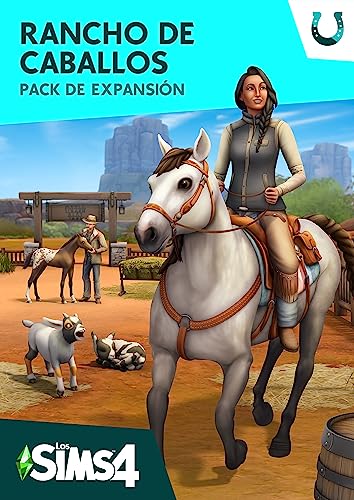 Los Sims 4 Rancho de Caballos Pack de Expansión (EP14) PC/Mac | Codigo de descarga inmediato EA App - Origin | Videojuegos | Castellano