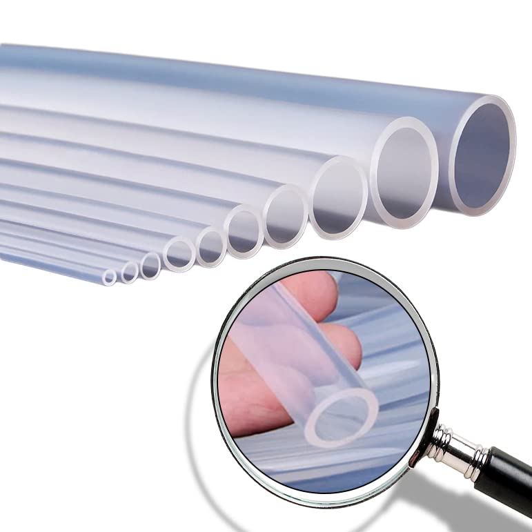 tubo silicona flexible 3mm Dext x 2mm Dint, tubo silicona flexible, manguera transparente alimentaria, tubo alta temperatura y bajas -60ºC hasta 200ºC FDA 2 metros
