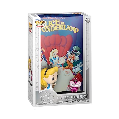 Funko Pop! Movie Poster: Disney - Alice In Wonderland - Figura de Vinilo Coleccionable - Idea de Regalo- Mercancia Oficial - Juguetes para Niños y Adultos - Muñeco para Coleccionistas y Exposición