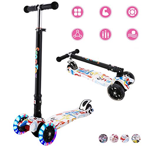 WeSkate Yw-726-s, Kids Scooter Boys And Girls, Blanco-2, 57 25 15