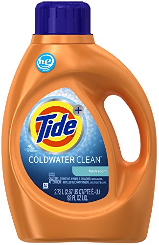 Tide Coldwater Clean High Efficiency Liquid Laundry Detergent, Fresh - 92 oz by Tide