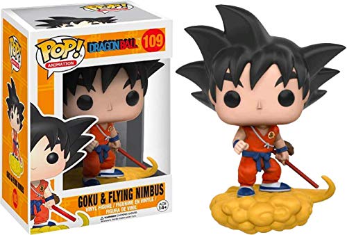 Funko Pop Dragon Ball - Goku and Flying Nimbus Orange Suit Exclusive