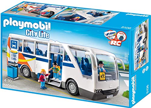 Playmobil City Life 5106 Autobús Escolar, A partir de 4 Años [Exclusivo]