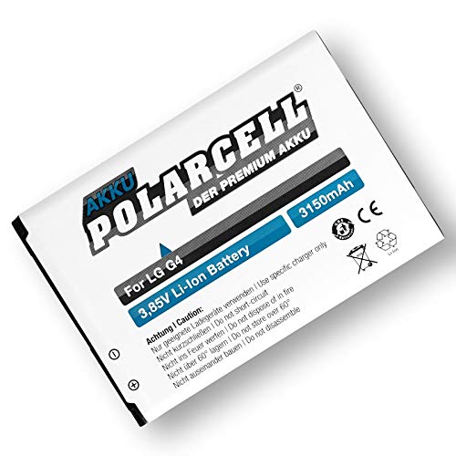PolarCell - Batería para LG G4 H815 / BL-51YF (3150 mAh/12,13 Wh)