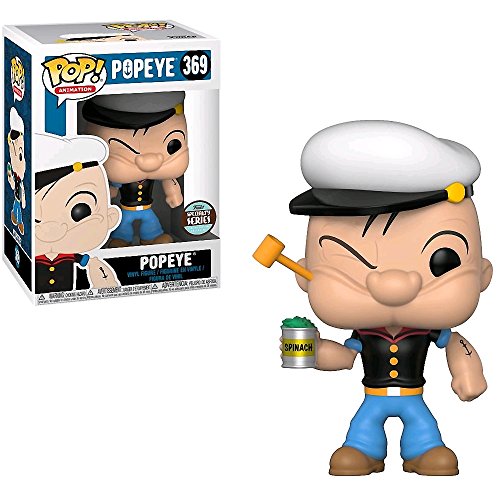 Funko Popeye (Specialty Series): Popeye x POP! Animation Vinyl Figure & 1 POP! Compatible PET Plastic Graphical Protector Bundle [#369 / 30180 - B]