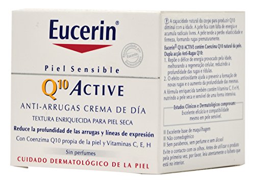 Eucerin Q10 ACTIVE Crema de Día para Pieles Secas - 50 ml