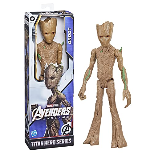Hasbro - Marvel Avengers Titan Hero Series - Figura de Groot de 30 cm - Avengers: Endgame - para niños a Partir de 4 años