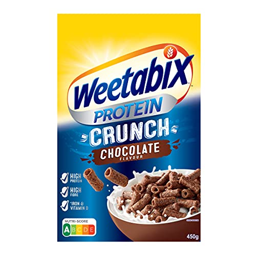 Weetabix Protein Crunch Chocolate 450g (Pack of 8)