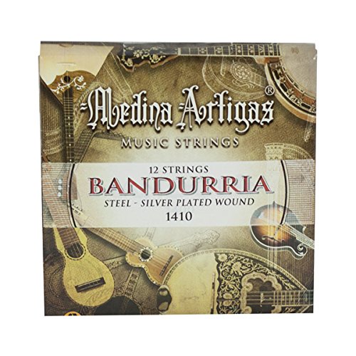 Ortola 6916-099 - Juego cuerdas bandurria acero 1410, color estándar