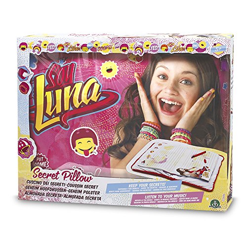Soy Luna - Cojín Secreto con Conector de mp3 (Giochi Preziosi YLU25000)