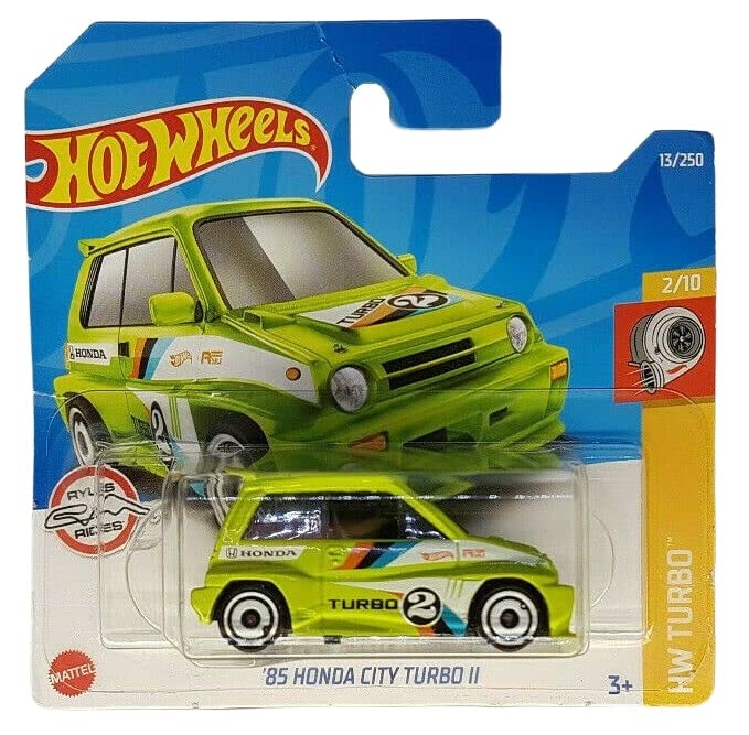 Hot Wheels - '85 Honda City Turbo II - HW Turbo 2/10 - HCV25 - Short Card - Ryu's Rides - Mattel 2022