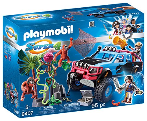 Playmobil Super 4 - otro Monster Truck con Alex y Rock Brock (9407)