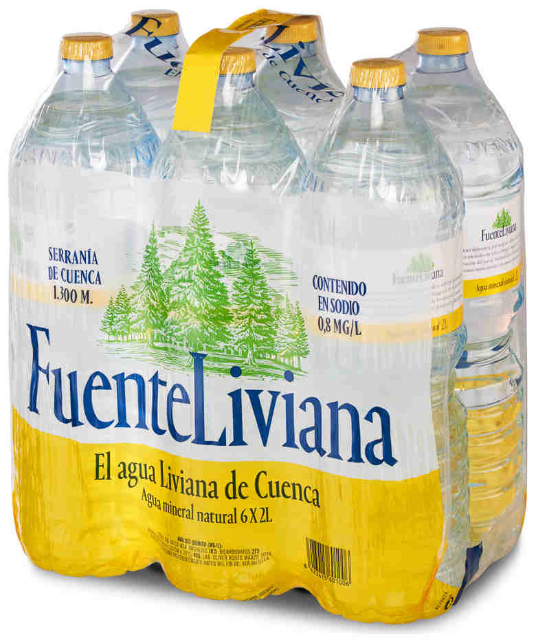 Agua Fuente Liviana Mercadona