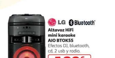 Altavoz Bluetooth Alcampo