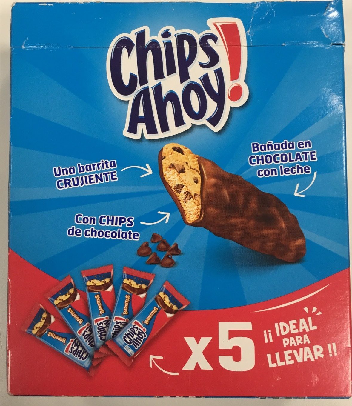 Barritas Chips Ahoy Mercadona