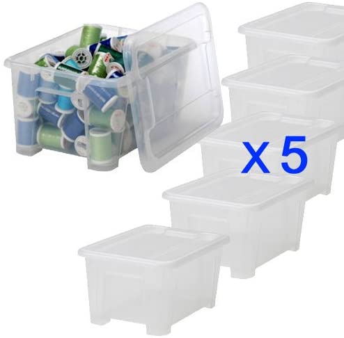 Cajas Plástico Transparente Ikea