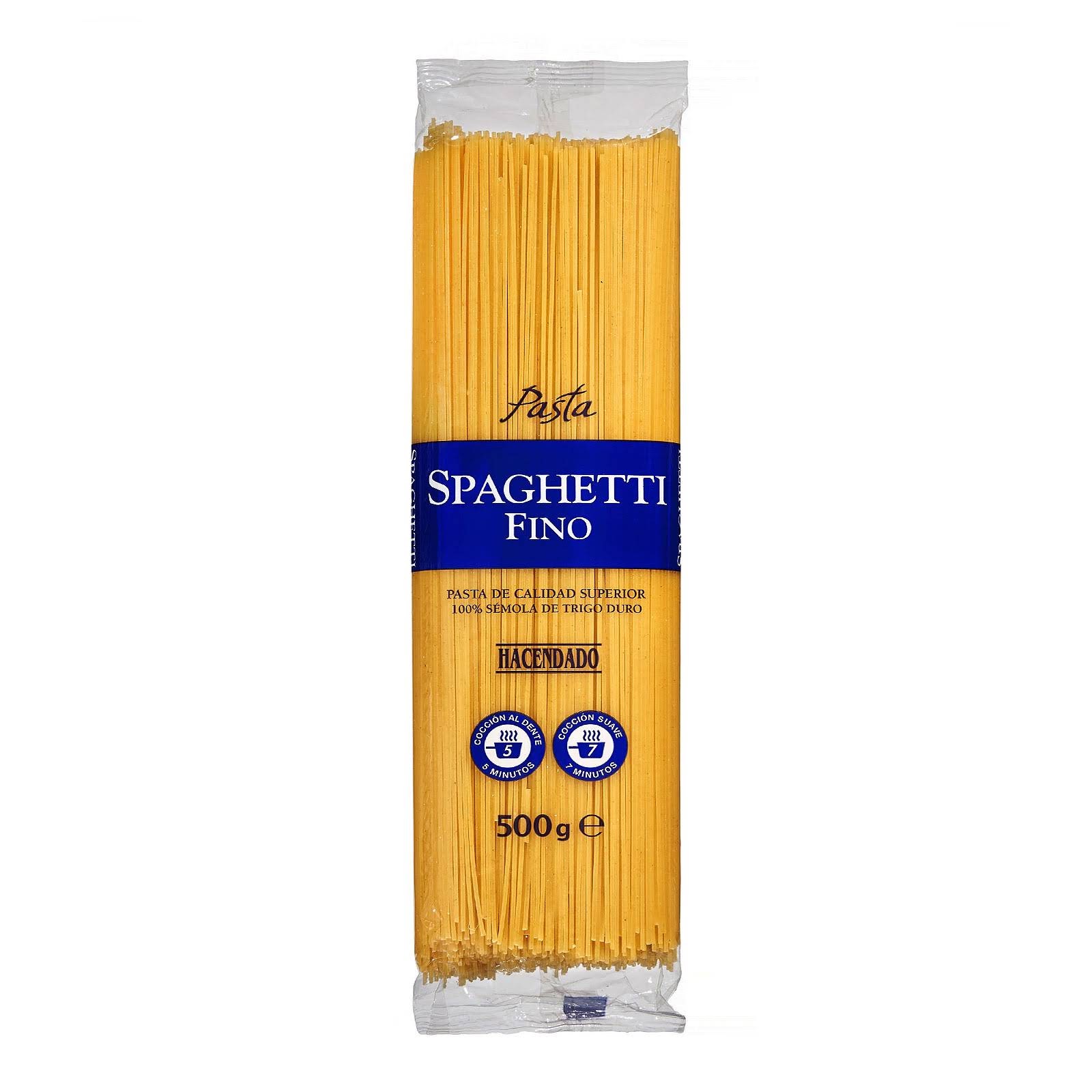 Espaguetis Mercadona