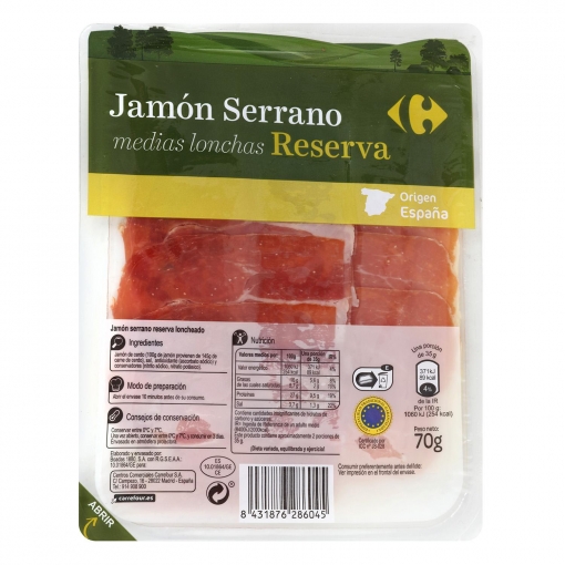 Jamon Serrano Carrefour