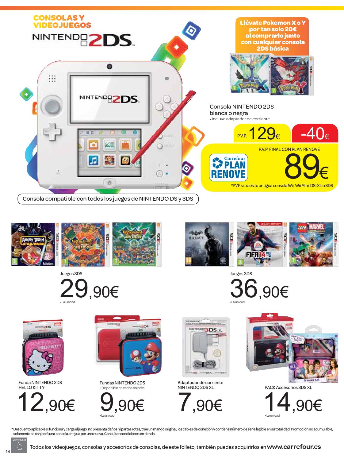 Juegos Nintendo 2ds Carrefour