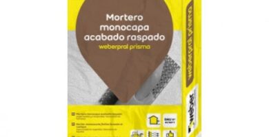 Mortero Monocapa Bricomart