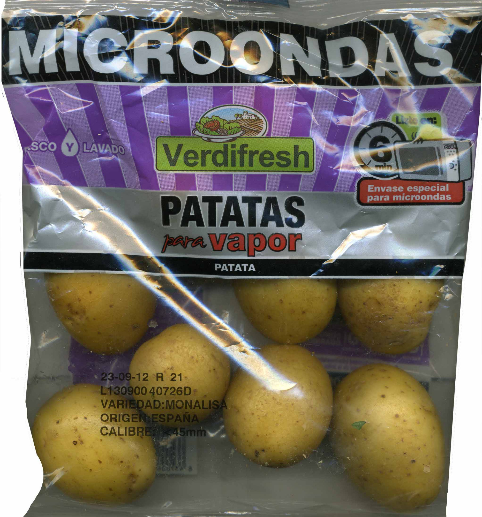 Patatas Al Vapor Mercadona