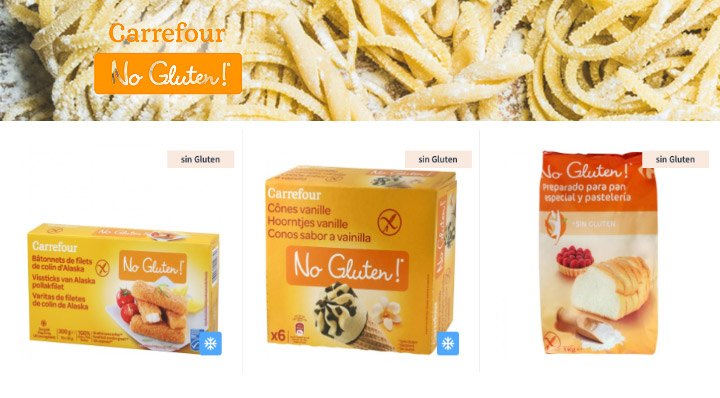 Productos Sin Gluten Carrefour