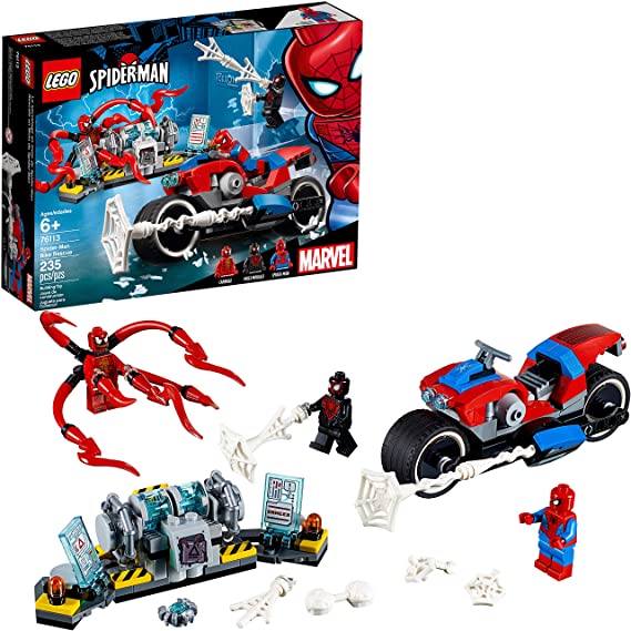 Spiderman Moto Lego